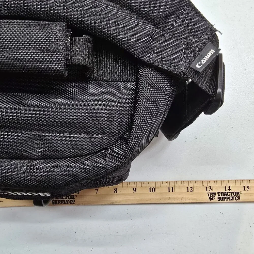 Canon 100EG Gadget Camera Bag Case Padded With Shoulder & Waist Strap Zip Close